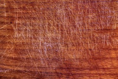 Nar suyu boyalı yakın çekim vintage boş kesme tahtası, gıda arka plan kavramı, ahşap dokulu yüzeyi