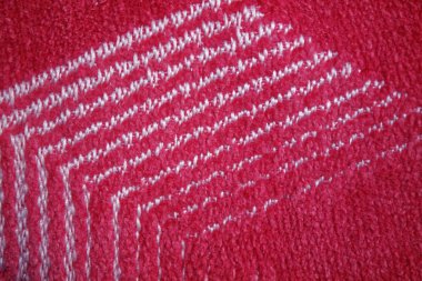 Kırmızı kumaş arka plan soyut kumaş dokusu, boş şablon.