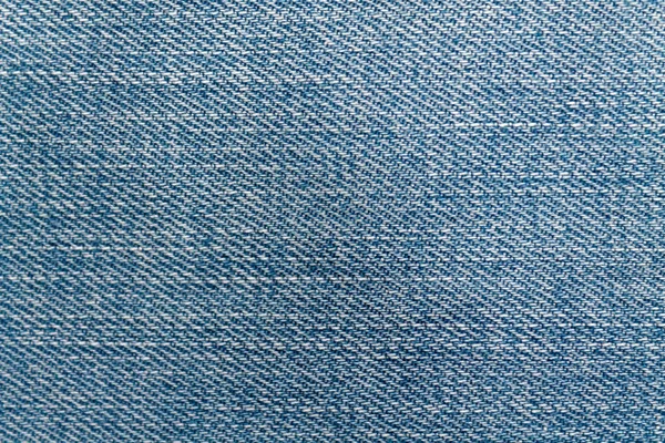 Jeans blauw macro textuur voor denim achtergrond — Stockfoto