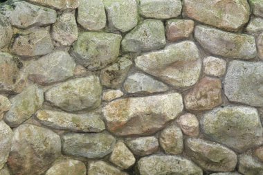 Stone wall for background or rocks rough texture clipart