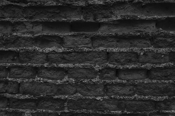 Antigua pared de ladrillo monocromo, fondo de piedra o superficie de roca - bueno para el sitio web o dispositivos móviles — Foto de Stock