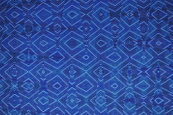 イオン布のテクスチャ、マリーナの色で未来的な繊維の背景 — ストック写真