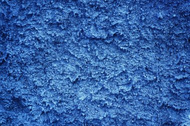 Beton tarafsız ultra mavi doku, taş yüzey kaba, arka plan çimento