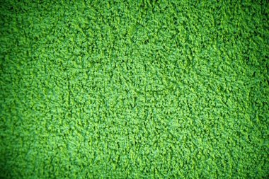 Dekoratif ultra yeşil sıva doku duvar - arka plan sanat fırça konturu