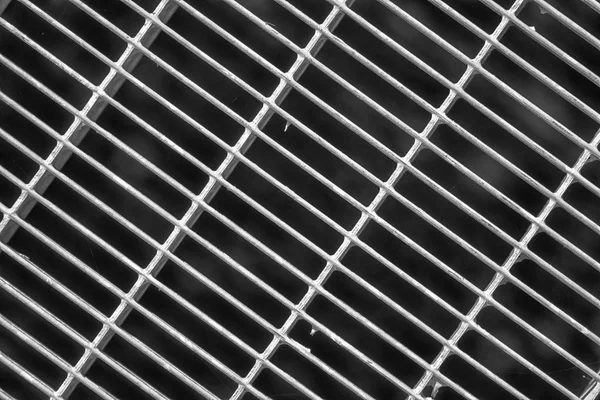 Monochrome Steel ground lattice. Stainless steel texture, background for web site or mobile devices — Stock Photo, Image