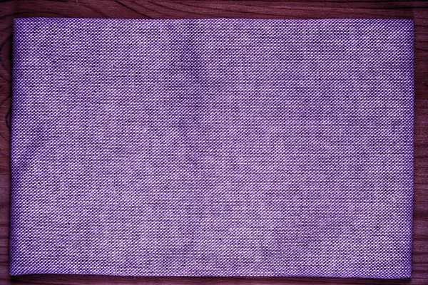 Superfície de tecido de linho ultra roxo para uso de mock-up ou designer, amostra de capa de livro, amostra — Fotografia de Stock