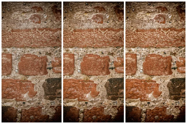 Vintage Brick wall texture, cement background for web site or mobile devices — Stock Photo, Image