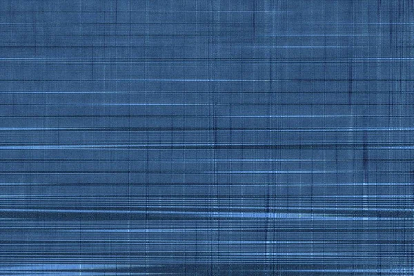 Tekstil Ultra blue Swatch, permukaan grainy kain untuk sampul buku, elemen desain linen, tekstur grunge — Stok Foto