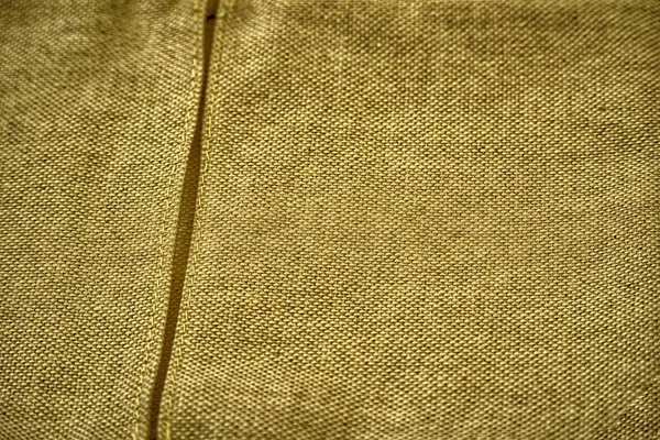 Superficie del tessuto di lino ultra gialla per uso del modello o del progettista, campione della copertina del libro, campione — Foto Stock