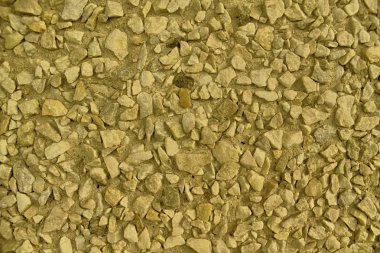 Ultra sarı çakıl dokulu yüzey, taş zemin ve kaya arka plan