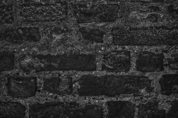 Textura de pared de ladrillo monocromo, fondo de cemento para sitio web o dispositivos móviles — Foto de Stock