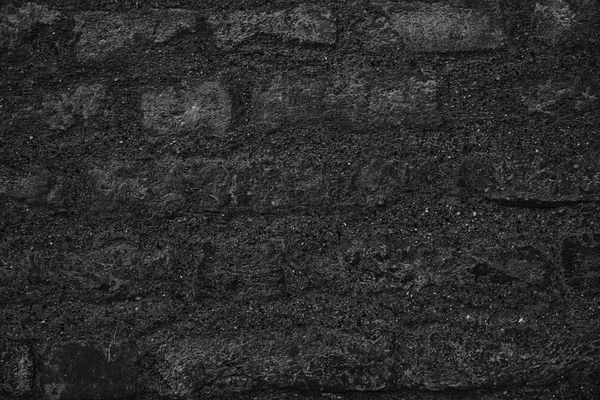 Textura de pared de ladrillo monocromo, fondo de cemento para sitio web o dispositivos móviles — Foto de Stock