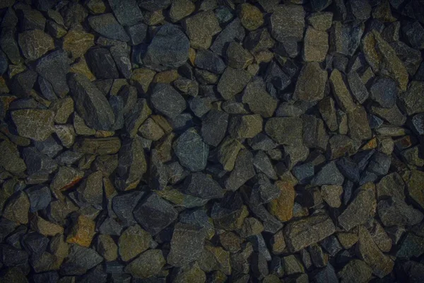 Grunge Pebble surface texturée, fond de pierre et fond de rocher — Photo