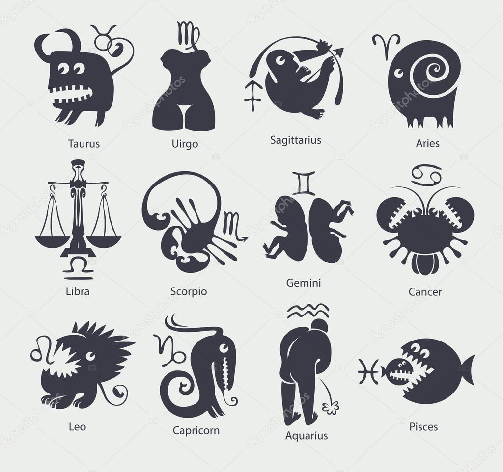 Funny and scary signs of the zodiac