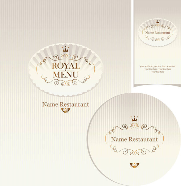 design elements for cafe or restaurant