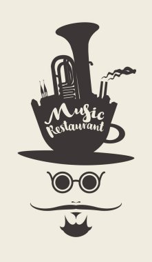müzik Restoran için Banner