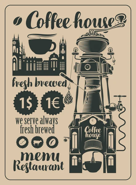 Café et boissons chaudes — Image vectorielle