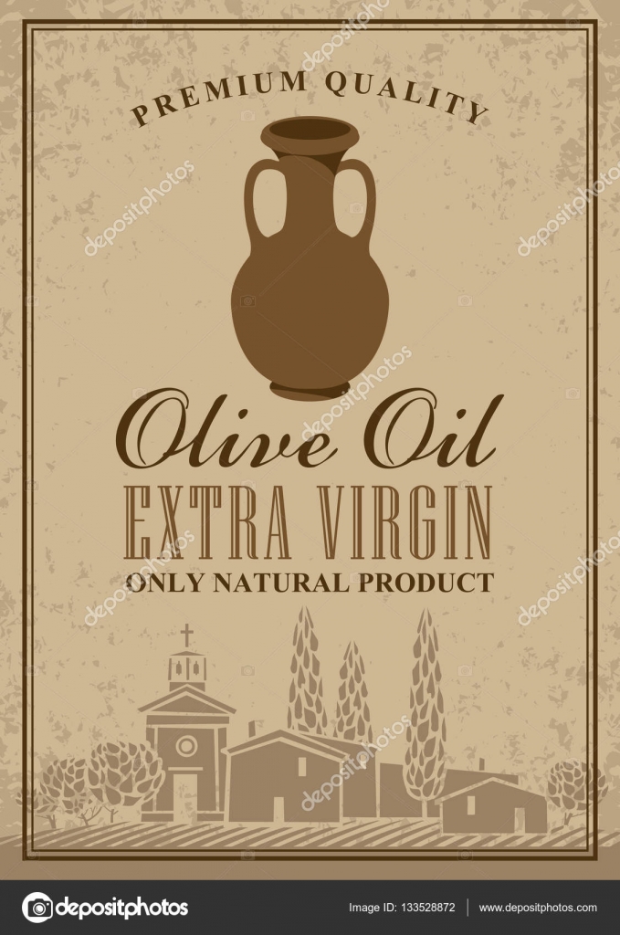 Label for olive oil Stock Vector Image by ©paseven #133528872