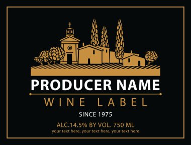 şarap için Etiketler
