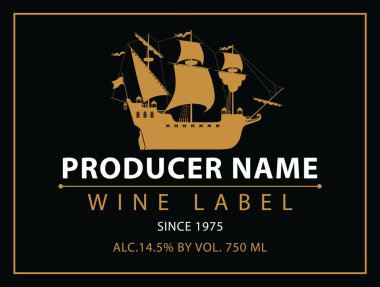 üzüm şarap için Etiketler