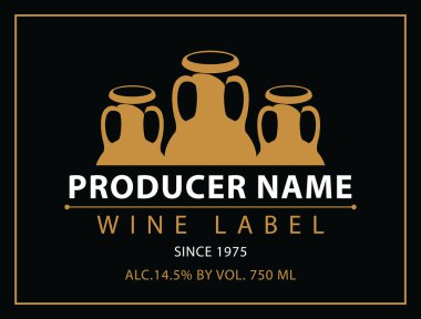 üzüm şarap için Etiketler