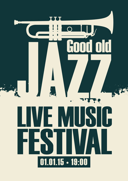 poster for the jazz festival