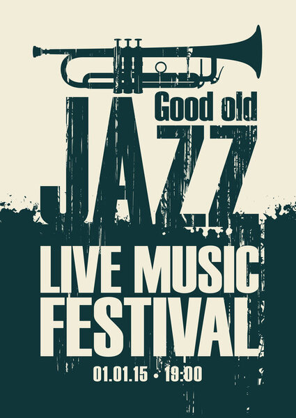 poster for the jazz festival