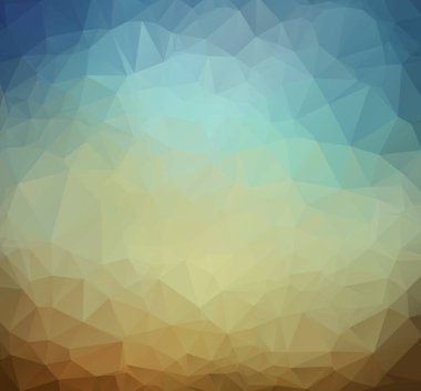 Çokgenler ile soyut geometrik arka plan. Geometrik şekiller ile bilgi grafik kompozisyon. Retro etiket tasarımı. Vektör çizim iş sunumu için