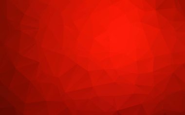 Kırmızı geometrik üçgen düşük Poli origami stil degrade illüstrasyon grafik arka plan yeminler. İşiniz için vektör poligonal tasarımı.