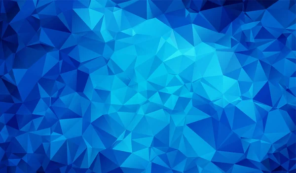 DARK BLUE vektör soyut desenli çokgen arkaplan. Bulanık üçgen tasarımı. Desen arkaplan için kullanılabilir.