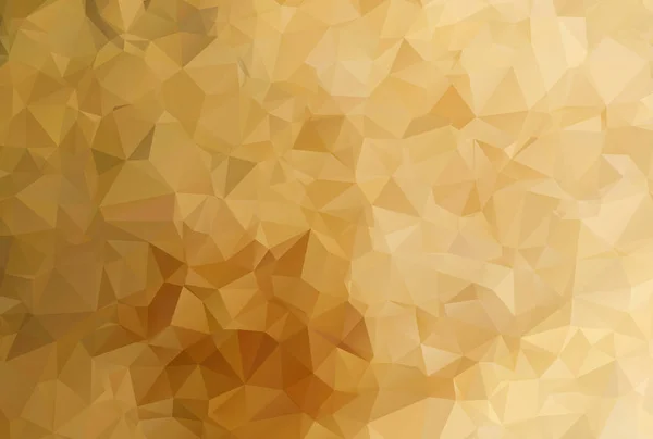 Illustration Polygonale Brun Foncé Fond Texture — Image vectorielle