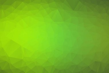 soyut çokgen arka plan. Yeşil vektör çokgen çizim, hangi üçgen oluşur ışık. Üçgen desen iş tasarımınız için. Geometrik arka plan gradyan ile Origami tarzında.