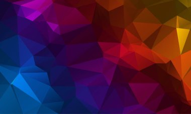 Vektör çokgen modern poligonal geometrik üçgen arka plan.