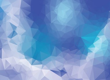 Vektör çokgen modern poligonal geometrik üçgen arka plan.