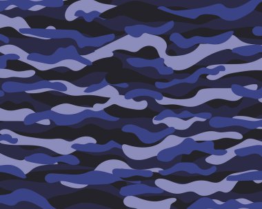 Kamuflaj desen arka plan. Kamuflaj baskı maskeleme klasik giyim tarzı. Yeşil Kahverengi Siyah Zeytin renkler orman dokusu. Tasarım öğesi. Vektör çizim.