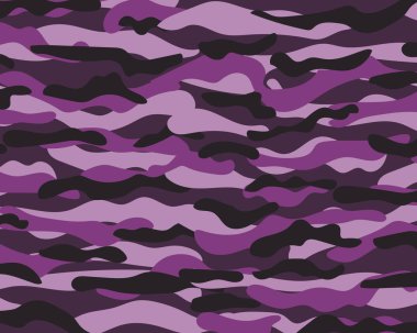 Askeri kamuflaj arka plan deseni. Dört renk. Tasarım öğesi. Vektör çizim.