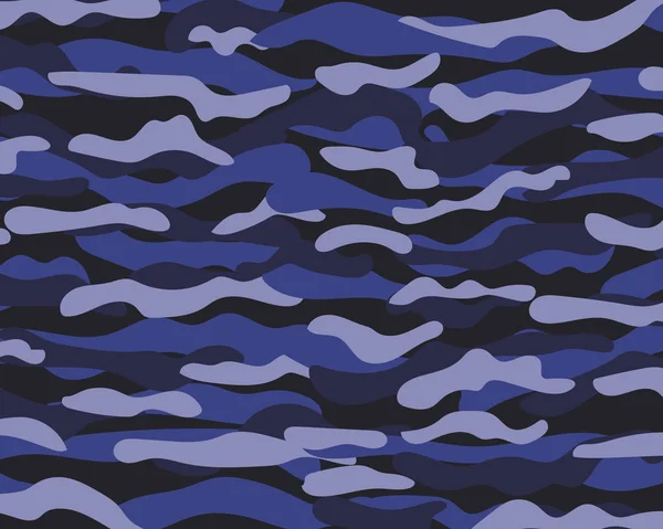 Kamuflaj desen arka plan. Kamuflaj baskı maskeleme klasik giyim tarzı. Yeşil Kahverengi Siyah Zeytin renkler orman dokusu. Tasarım öğesi. Vektör çizim.