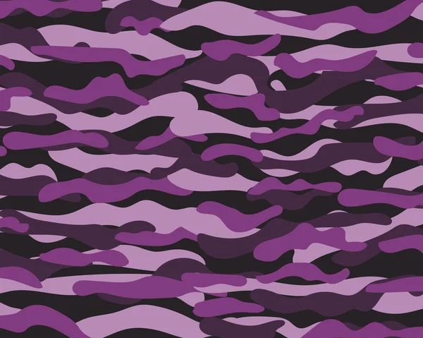 Modèle Fond Camouflage Militaire Quatre Couleurs Élément Design Illustration Vectorielle — Image vectorielle