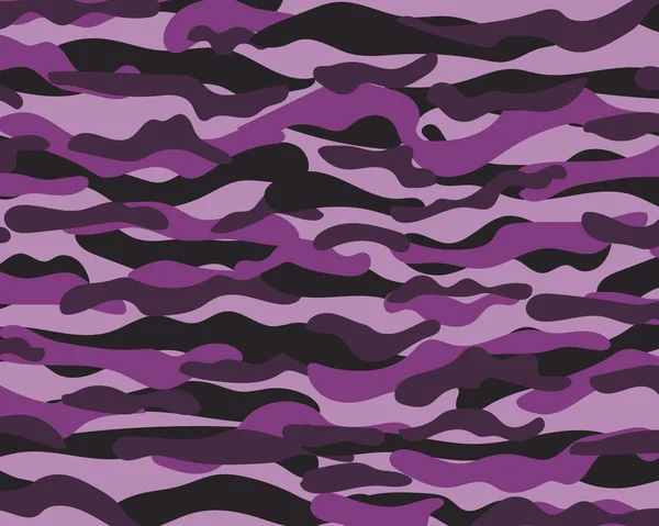 Modèle Fond Camouflage Militaire Quatre Couleurs Élément Design Illustration Vectorielle — Image vectorielle