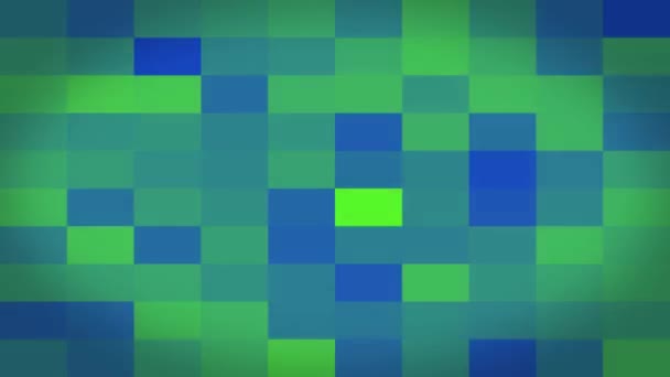 abstrait pixel bloc mouvement animation lumière arrière-plan. mouvement animé graphiques motif carré de carreaux de mosaïque 