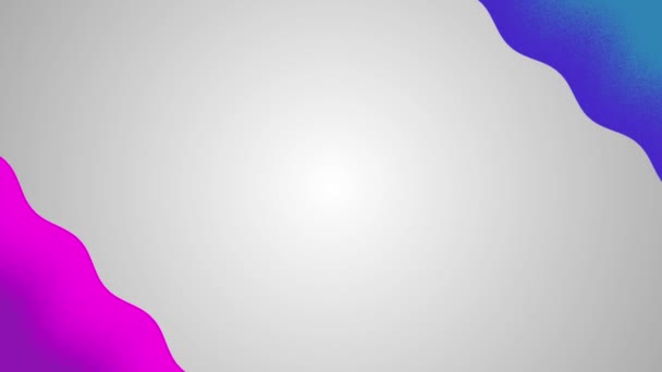 Conceito Design Animação Mínima Fluido Moderno Gradiente Prisma Ondas Abstratas — Vídeo de Stock