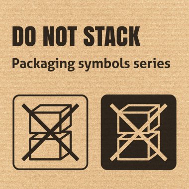 do not stack symbol free vector eps, cdr, ai, svg vector illustration