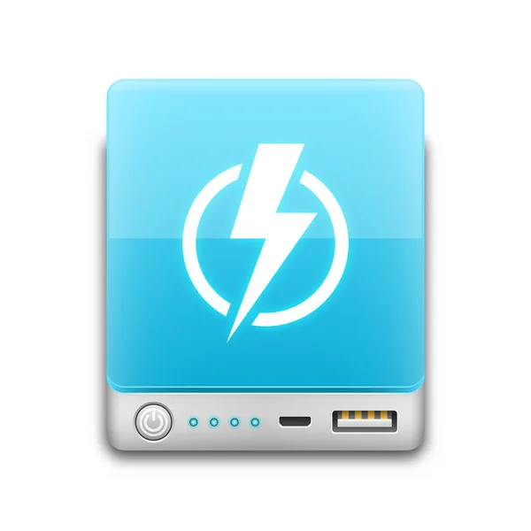 Power bank icon — Stock Vector