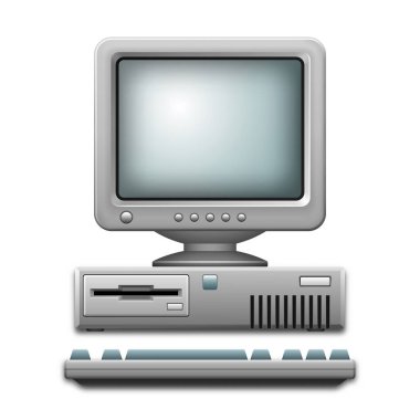 kişisel bilgisayar monitörü ile 