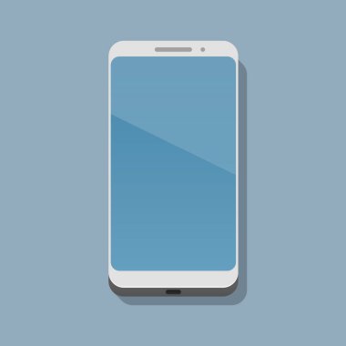 Akıllı Telefon Düz Simgesi