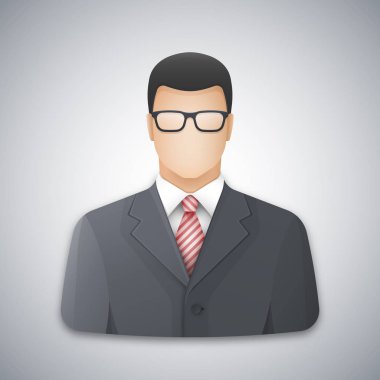 Simge işadamı ya da ofis işçi