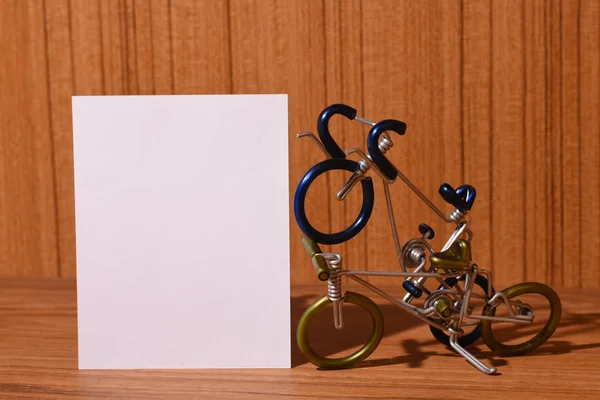 Bicycle models and text areas