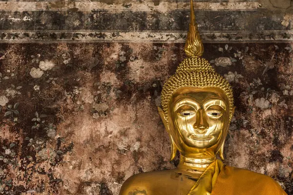 Estatua Buda Buda Templo Antiguo Templo Tailandia Monumento Tailandia Asia — Foto de Stock