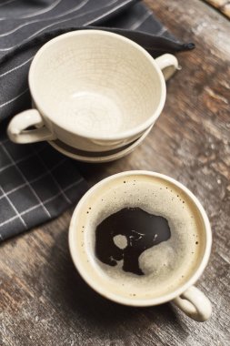 Masada lezzetli kahve