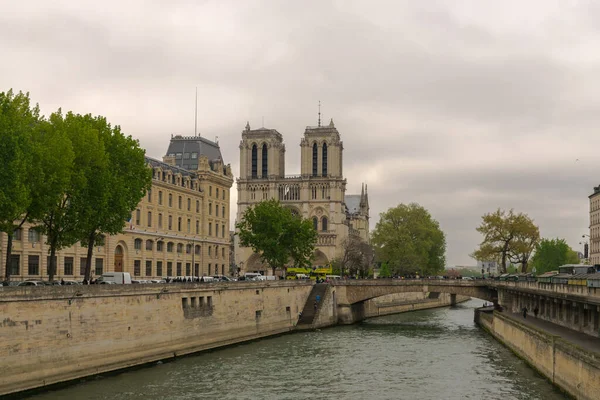 Paryż Francjakwiecień 2017 Znane Również Jako Miasto Światła Jest Najbardziej — Zdjęcie stockowe